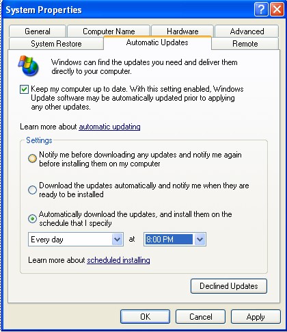 Automatic Windows Update